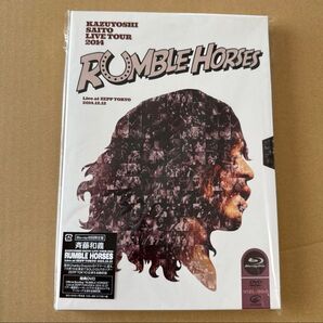 RUMBLE HORSES Blu-ray初回限定盤 斉藤和義