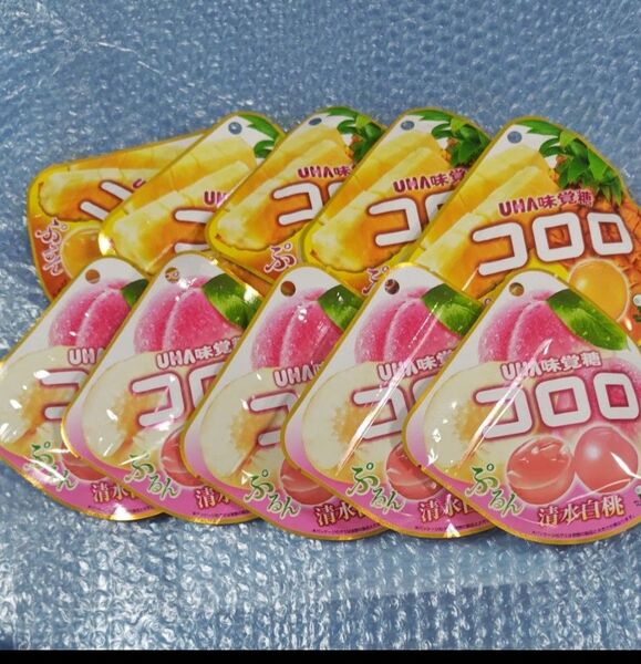 コロロ 清水白桃、沖縄パイン 10点セット