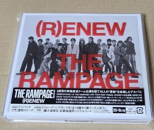 ドキュメント盤 (初回仕様) THE RAMPAGE ランペ 2CD+Blu-ray (R) ENEW アルバム