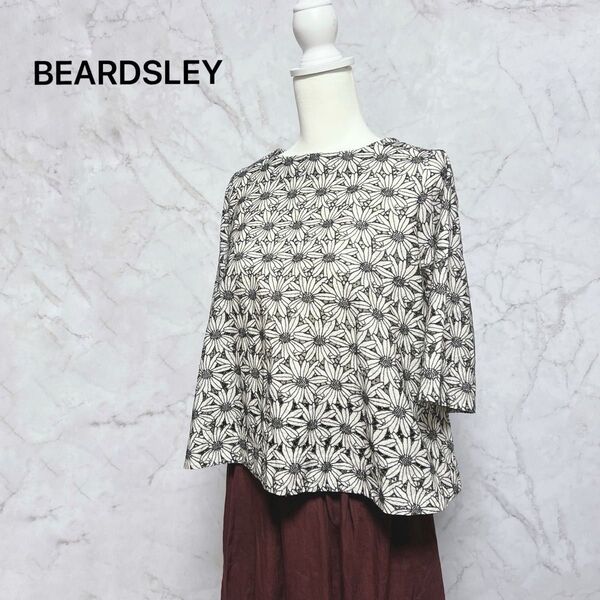 BEARDSLEY ビアズリー ブラウス レース カットワーク バックファスナー