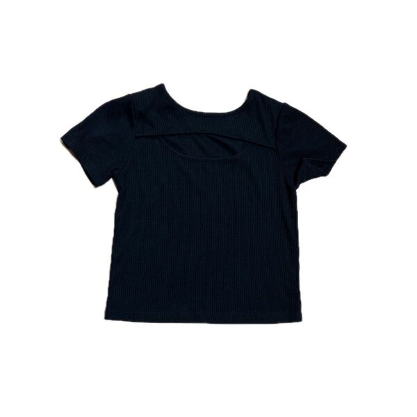 WEGO 半袖Tシャツ トップス ブラック サイズF
