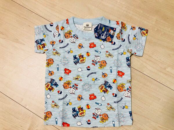 【新品】アンパンマン 和柄 90サイズ 半袖Tシャツ