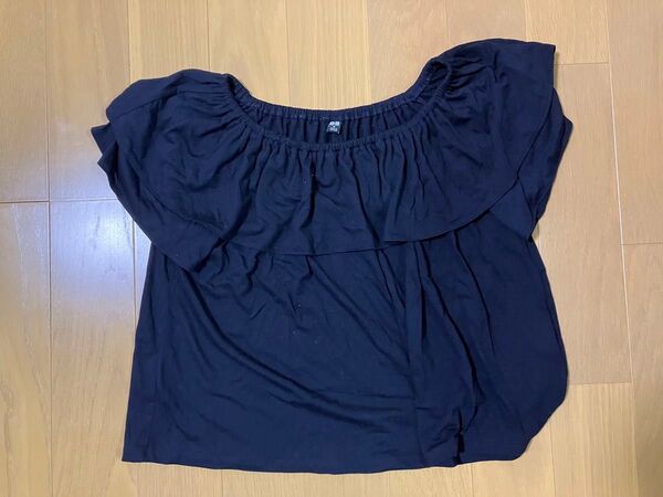 半袖Tシャツ ネイビー ユニクロ M
