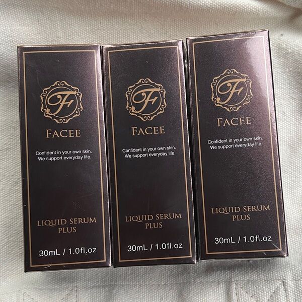 Facee フェイシー リキッドセラムプラス 美容液 30mL 3個