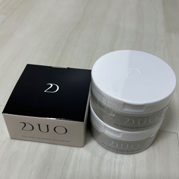 DUO クレンジングバーム ブラックリペア 90g 3個