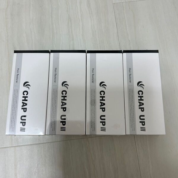【新品未開封品】薬用 チャップアップ レフィル 育毛剤 120ml 4本セット 04