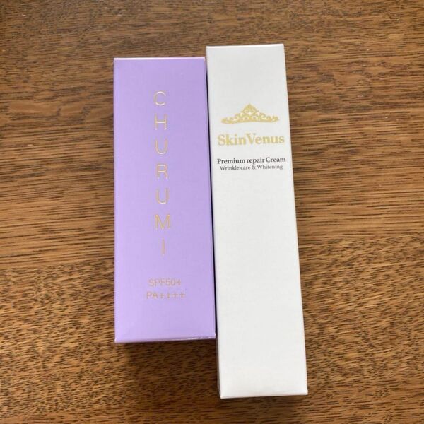 CHURUMI チュルミ 薬用ファンデーション と スキンヴィーナス クリーム