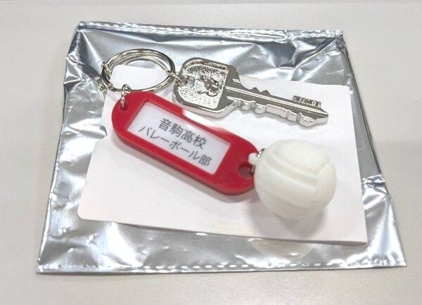 ハイキュー!!トレーディング高校名付き 鍵チャームキーホルダー音駒高校