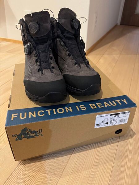 mont-bell アルパインクルーザー 800 BOA ワイド 26.0cm