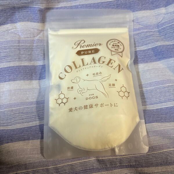 プレミアピュアコラーゲン 160g 犬用サプリ 関節・皮膚・毛並みサポート
