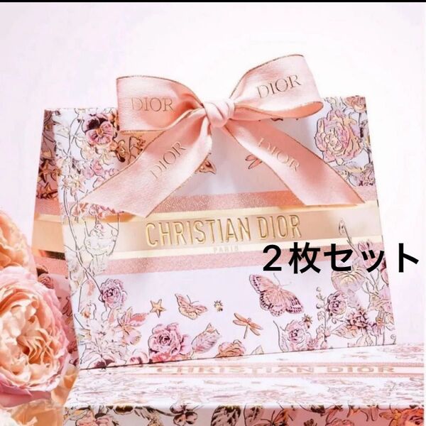 Dior ディオール 新品未使用 母の日限定 花柄 ギフトセット ショッパー 豪華 蝶々 数量限定