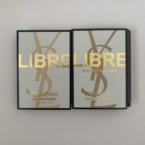 新品未使用リブレ オーデパルファム フローラル&リブレオーデトワレ 香水 試供品2本