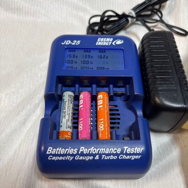 サイバーギガ01 ゼロワン バッテリーテスター JD-25 電池バッテリー充電器 充電器