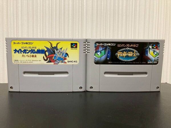 SFC SDガンダム外伝 1 2 ナイトガンダム物語 円卓の騎士 スーパーファミコン スーファミ