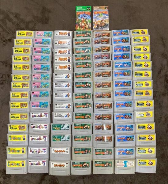 SFC スーパーマリオRPG スーパーマリオワールド スーパーマリオコレクション など スーパーファミコン ソフト まとめ売り