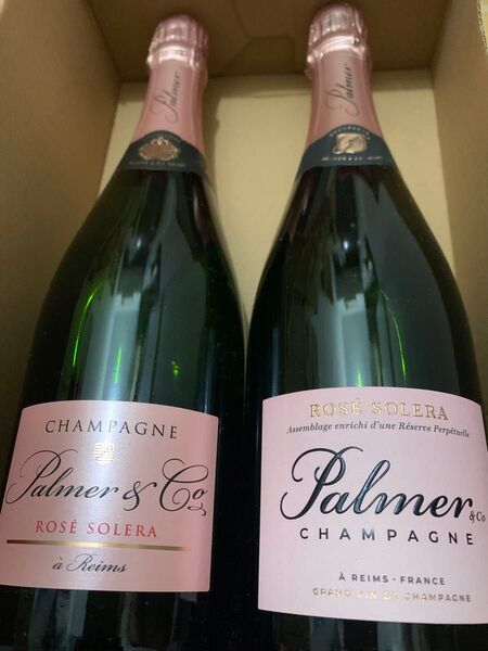 CHAMPAGNE ROSE SOLERA ROSE SOLERA 750ml 計2本 セット