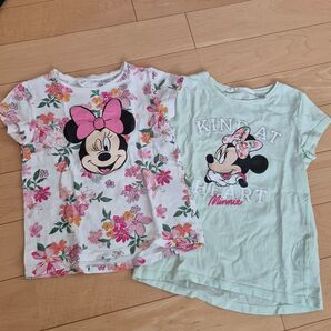 H&M ミニーマウス Tシャツ 2枚セット