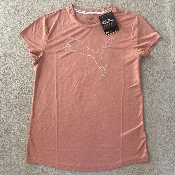 新品・タグ付 PUMA DRYCELL ピンク Tシャツ Lサイズ