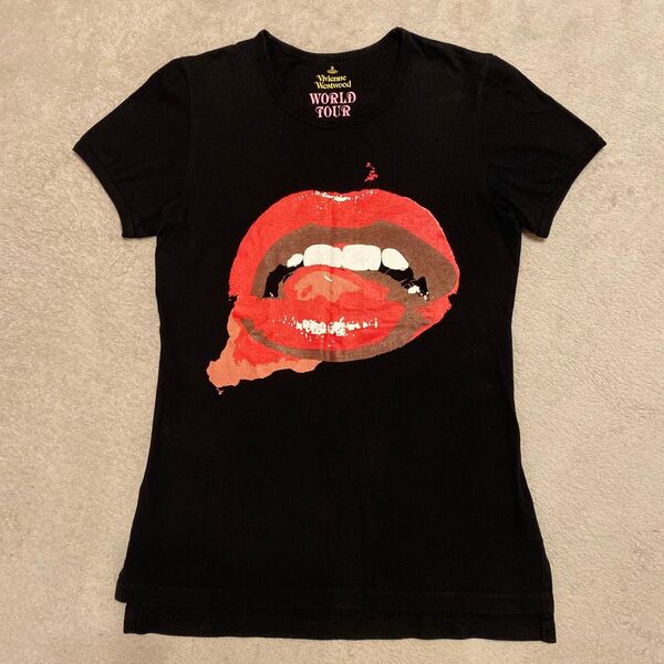 Vivienne Westwood WORLD TOUR 半袖Tシャツ 黒