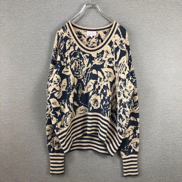 Vivienne Westwood RED RABEL 花柄 ニットセーター