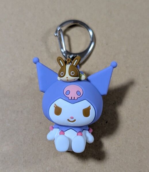 サンリオ 宇佐美 マイメロディ・クロミコラボキャンペーン品 立体ラバーキーホルダー 新品未使用