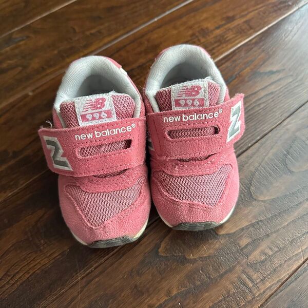 New Balance 996 ベビーシューズ ピンク 13
