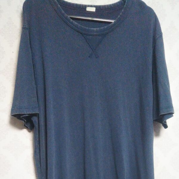 GU デニム調Tシャツ Lサイズ