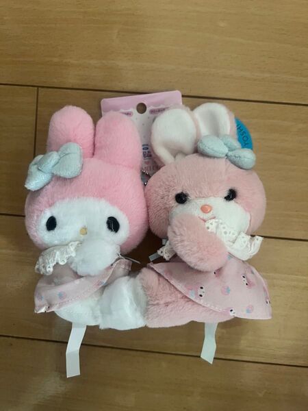 サンリオ 吉徳 レトロぬいぐるみこれくしょん マスコットホルダー マイメロディ