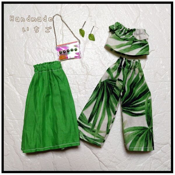 リカちゃん 服 ハンドメイド 着回しコーデセット