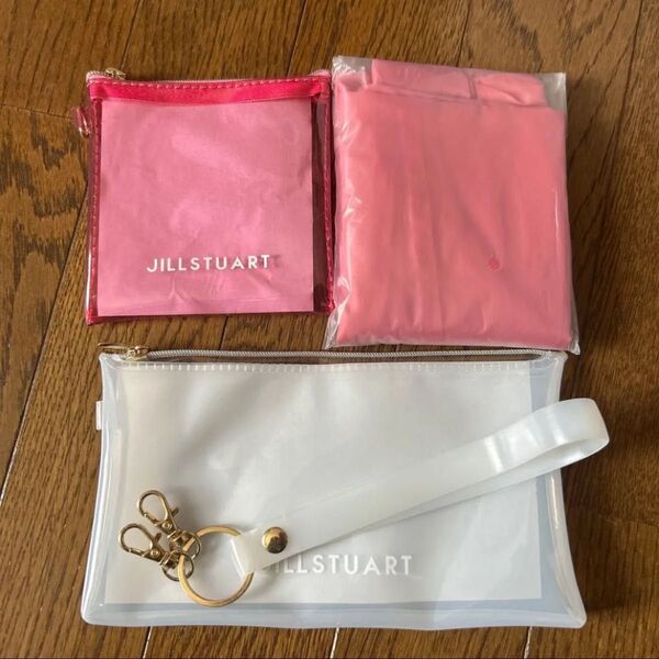 ジルスチュアート JILLSTUART ポーチ エコバッグクリアポーチ キーリング