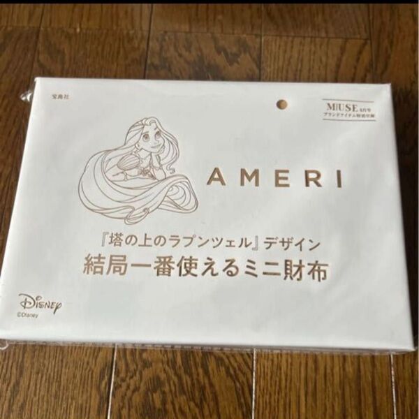 otona MUSE 付録 AMERI 塔の上のラプンツェル ミニ財布