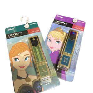 【新品】リップカラー エルサ アナ しまむら ちはるさんコラボ ディズニー Disney