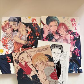 「飯炊き女にヤクザの愛は重すぎる 1 2」ナガヤ箸 / はりねずみ アニメイト購入特典付き 漫画