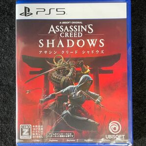【PS5】 アサシンクリード シャドウズ スタンダードエディション 新品未開封