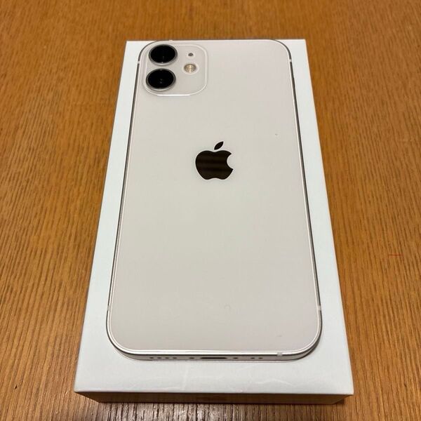 Apple アップル iPhone12mini MGA63J/A 64GB A2398 SIMフリー ホワイト かなり美品