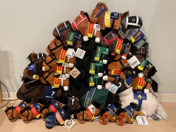 サラブレッドコレクション ぬいぐるみ 競馬 競走馬 マスコット マスコットボールチェーン ソダシ タグ