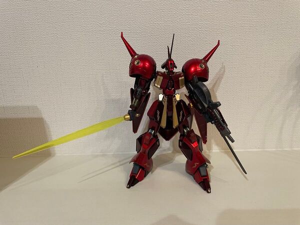 HGUC HG 1/144 R・ジャジャ キャンディー塗装 ガンプラ塗装済完成品 ジャンク パーツ取り おまけ付きランドマンロディ