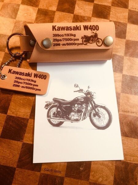 本革レザーキーケース W400 オリジナルレザーキーケース