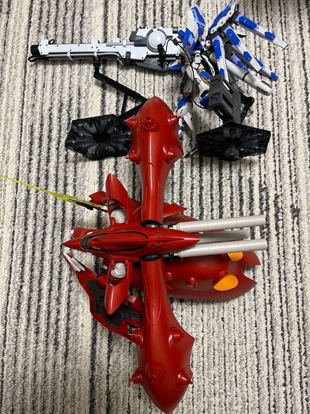 ジャンク HGUC ナイチンゲール RG Hi-νガンダム Hi-νガンダム専用ハイパー・メガ・バズーカ・ランチャー セット