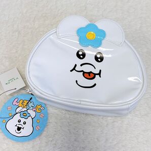 クーポンで200円OFF!んぽちゃむ × シャンブル コラボ商品 ポーチ