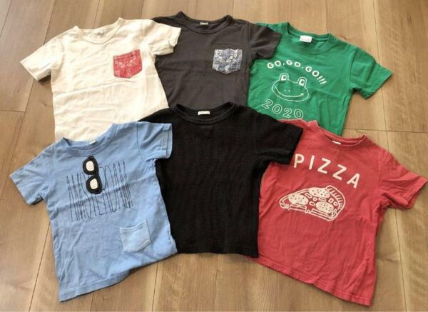 【3枚セット】Tシャツ トップス キッズ 半袖Tシャツ 120cm
