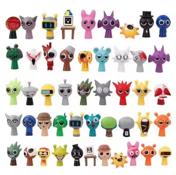 【新品・未使用】Sprunki スプランキー フィギュア 48個セット