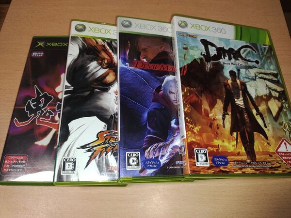 XBOX360 カプコン製ゲーム 4本セット