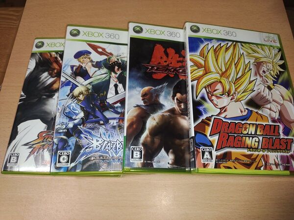 XBOX360 格闘ゲーム 4本セット