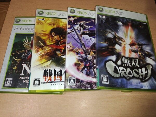 XBOX360 無双系ゲーム 4本セット