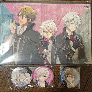 【新品未使用】匿名配送★アイナナTRIGGER 特典缶バッジ3点+ケースセット アイドリッシュセブン