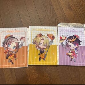【3枚組】ココスにじさんじクリアファイルLuxiem LucaMystaShu
