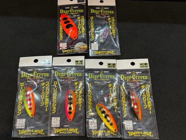 ウォーターランド ディープカッパー ネイティブモデル waterland deep cupper native 純金 トラウト