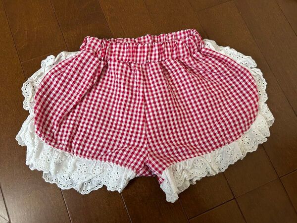 韓国子供服 le petit mot lace pants レースパンツ 子供服 ショートパンツ ハーフパンツ キッズ