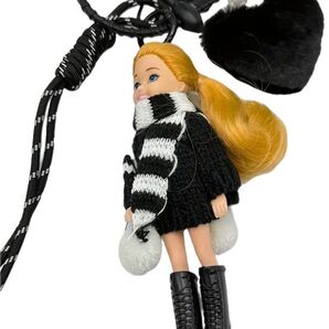 女の子キーホルダー 人形 韓国 ストラップ フィギュアストラップ